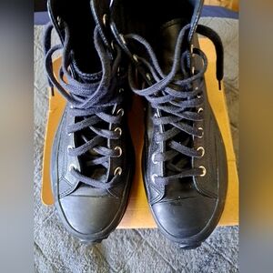 Converse - Mens Hi-top Leather Sneaker